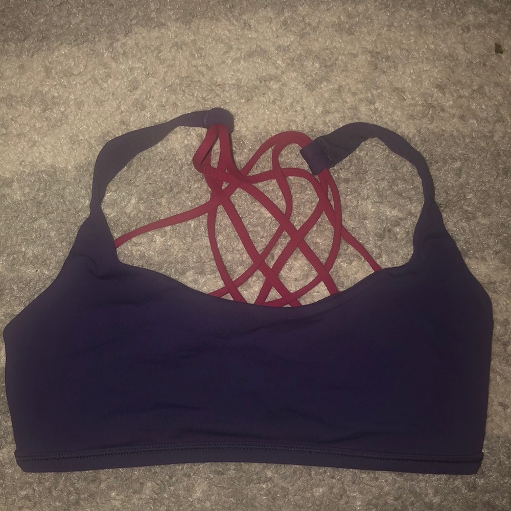 Lululemon sports bra yoga 6 free to be wild